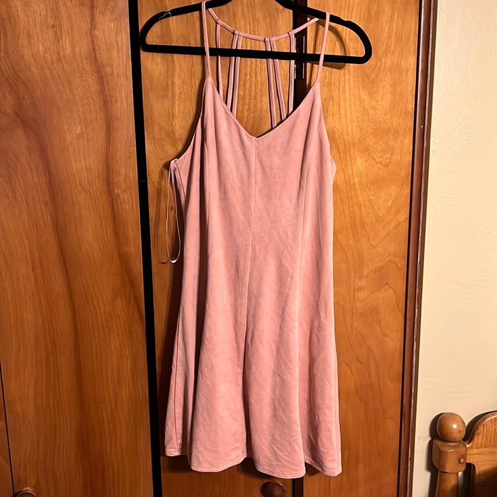 Velvet short dress